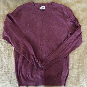 Old Navy Deep Plumb Crewneck Sweater
